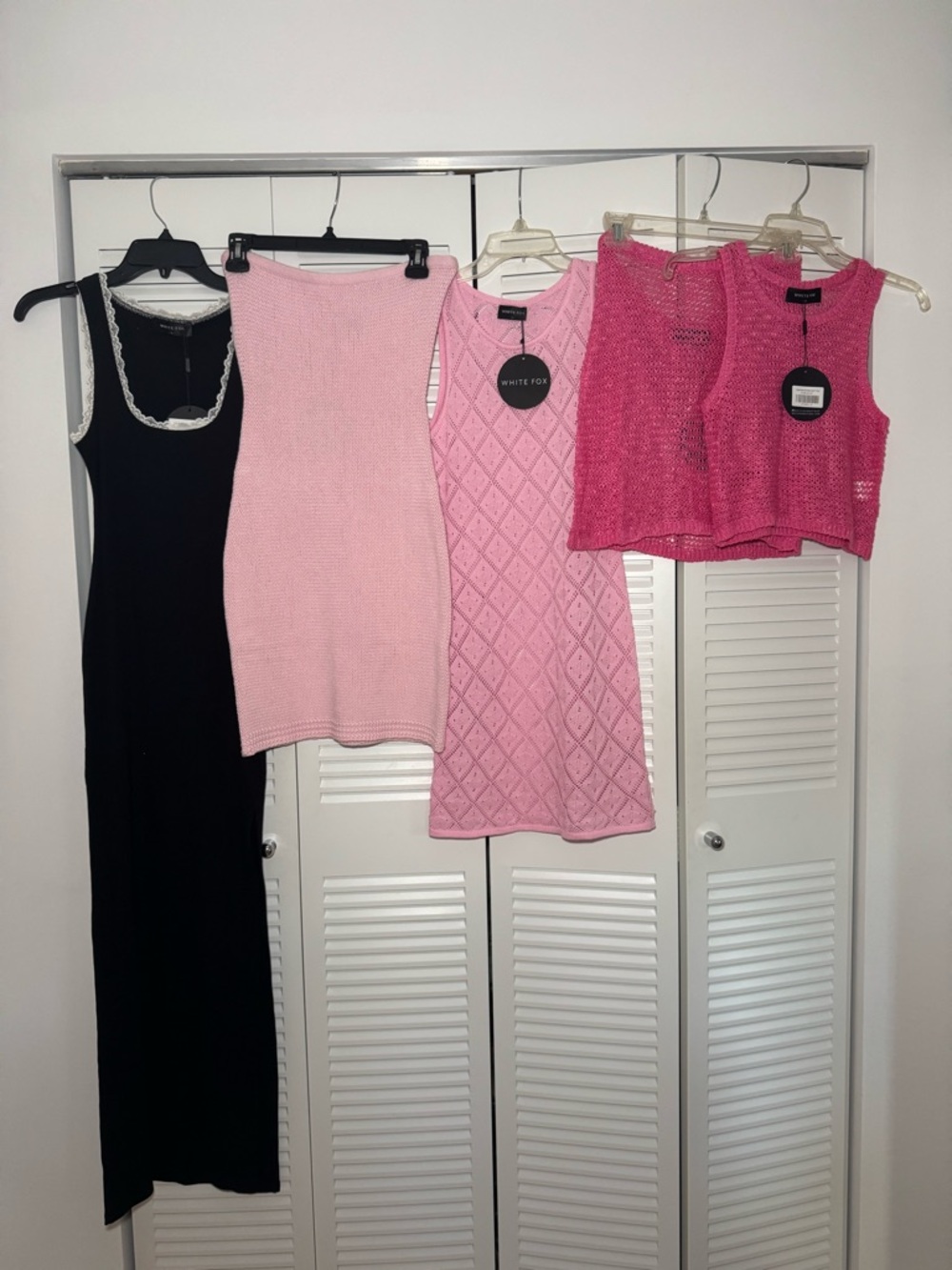 White Fox boutique lot of 4 dresses nwt